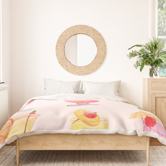 Summer Cocktails 12 Duvet Cover Gallery Image 3
