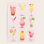 Summer Cocktails 12 Poster Gallery Image 4