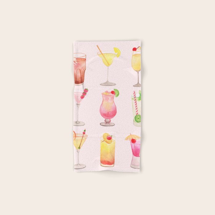 Summer Cocktails 12 Bath Towel Gallery Image 1
