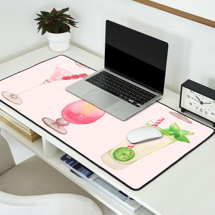 Summer Cocktails 12 Desk Mat Gallery Image 2