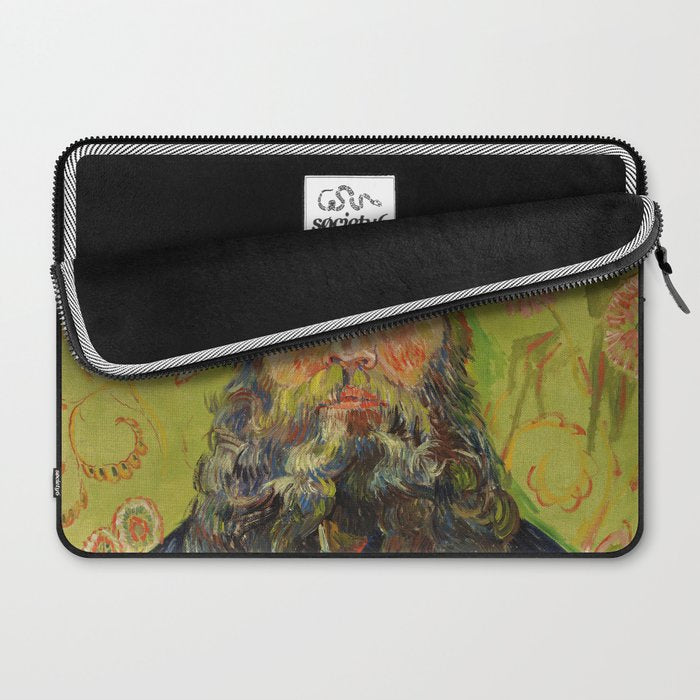 The Postman (Joseph Roulin) by Vincent Van Gogh Laptop Sleeve Gallery Image 2