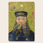 The Postman (Joseph Roulin) by Vincent Van Gogh Cutting Board Gallery Image 1
