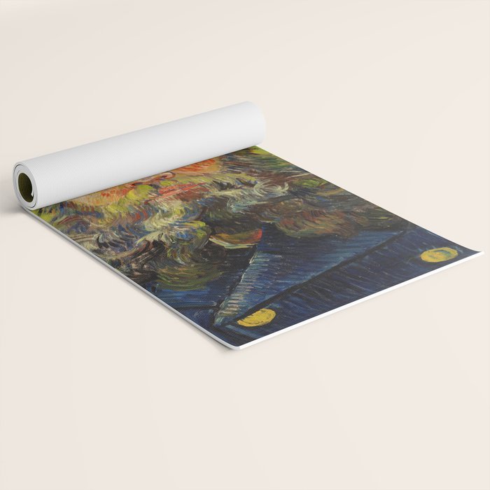 The Postman (Joseph Roulin) by Vincent Van Gogh Yoga Mat Gallery Image 2