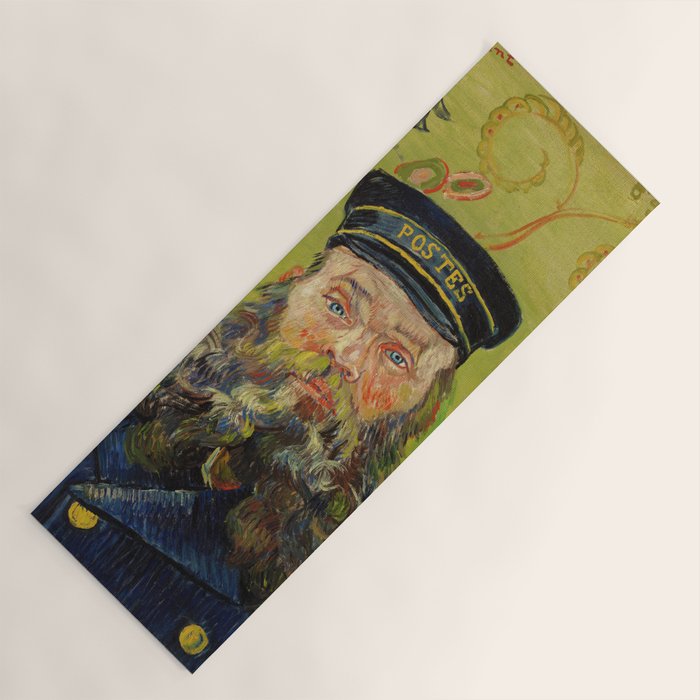 The Postman (Joseph Roulin) by Vincent Van Gogh Yoga Mat Gallery Image 1