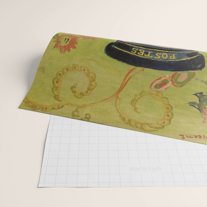The Postman (Joseph Roulin) by Vincent Van Gogh Wrapping Paper Gallery Image 2