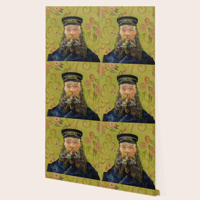 The Postman (Joseph Roulin) by Vincent Van Gogh Wallpaper Gallery Image 2