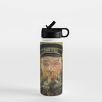The Postman (Joseph Roulin) by Vincent Van Gogh Water Bottle Gallery Image 1