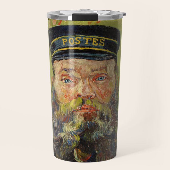 The Postman (Joseph Roulin) by Vincent Van Gogh Travel Mug Gallery Image 1