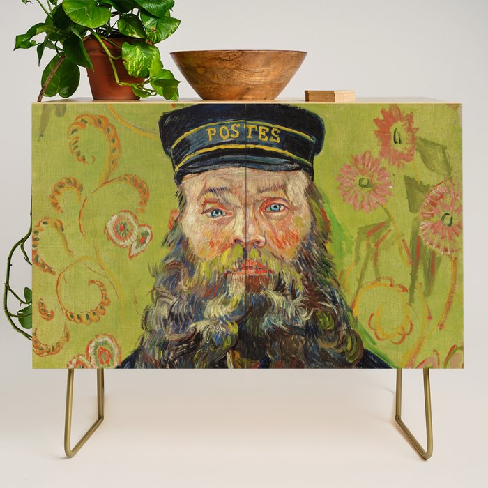 The Postman (Joseph Roulin) by Vincent Van Gogh Credenza Gallery Image 1