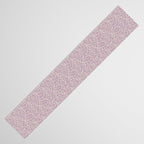 Lavender Boho Ditsy Toile Floral Table Runner Gallery Image 3