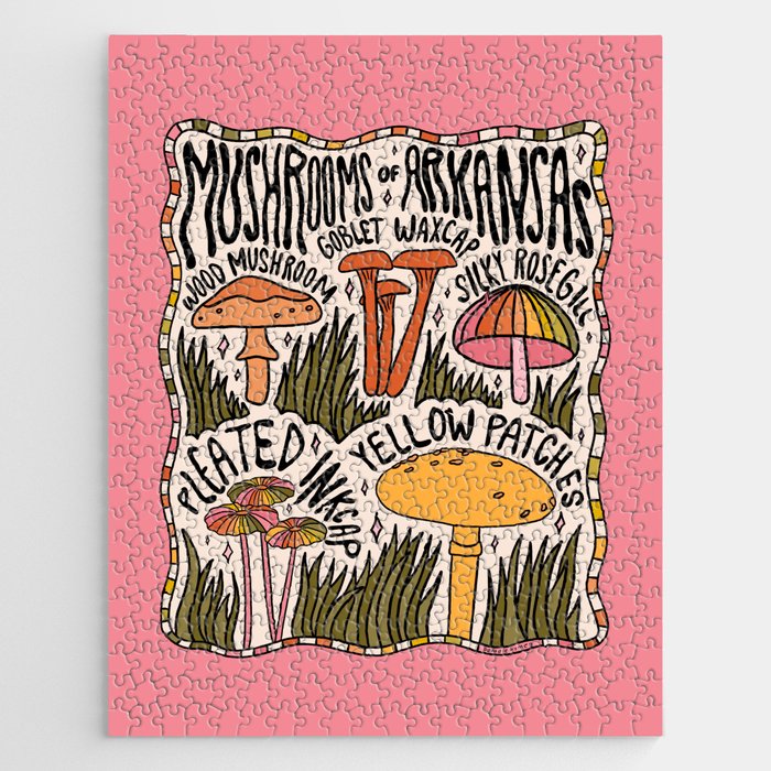 Mushrooms of Arkansas Jigsaw Puzzle Gallery Image 1