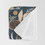 Nighttime autumn nature DB Throw Blanket Gallery Image 3