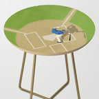 Baseball Player From Above  Side Table Gallery Image 2