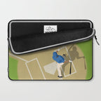 Baseball Player From Above  Laptop Sleeve Gallery Image 2