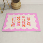What A Time To Be Alive Rug Gallery Image 1