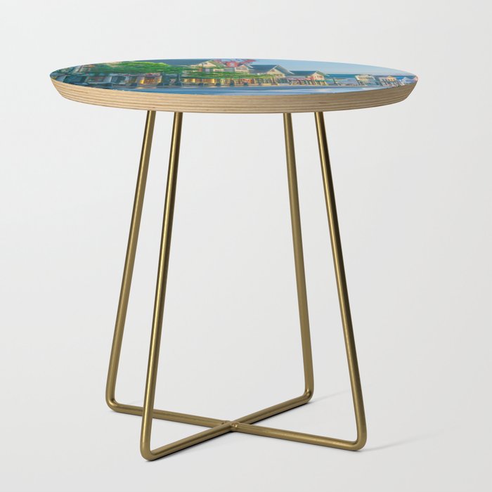 Bar Harbor Maine Main Street Dawn Print Side Table Gallery Image 1