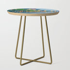 Bar Harbor Maine Main Street Dawn Print Side Table Gallery Image 1