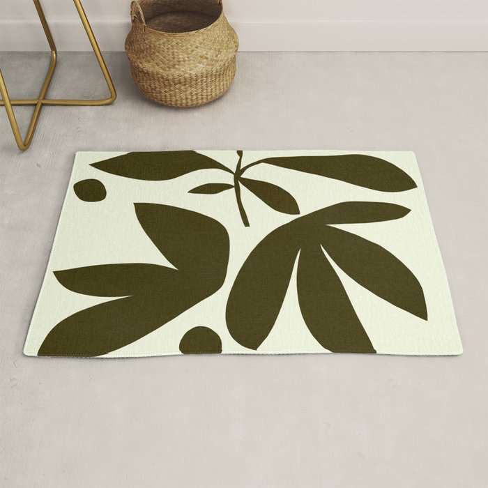 Abstract-botanical 25 Rug Gallery Image 1