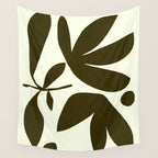 Abstract-botanical 25 Wall Tapestry Gallery Image 4