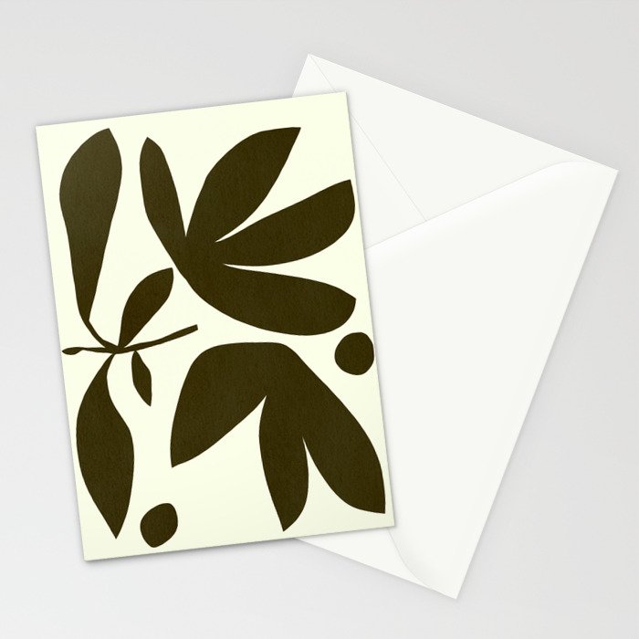 Abstract-botanical 25 Stationery Card Gallery Image 2