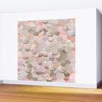 MERMAID SHELLS - CORAL ROSEGOLD Wall Mural Gallery Image 2