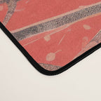 Forest Blossom Black Cat Pair Desk Mat Gallery Image 4
