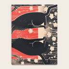 Forest Blossom Black Cat Pair Notebook Gallery Image 4