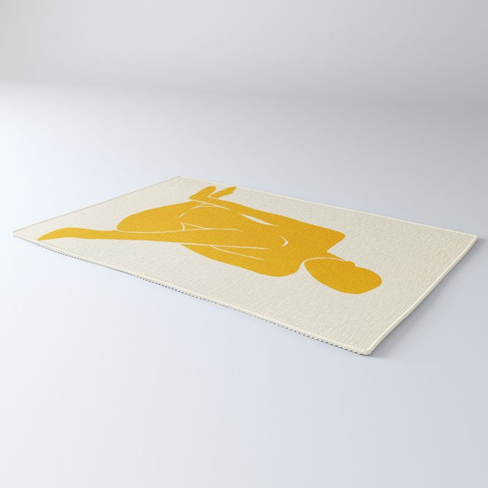 Nude III: Tulip Yellow Edition Rug Gallery Image 3