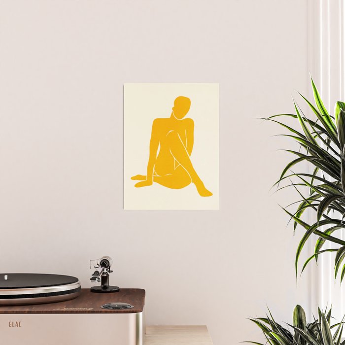 Nude III: Tulip Yellow Edition Poster Gallery Image 2