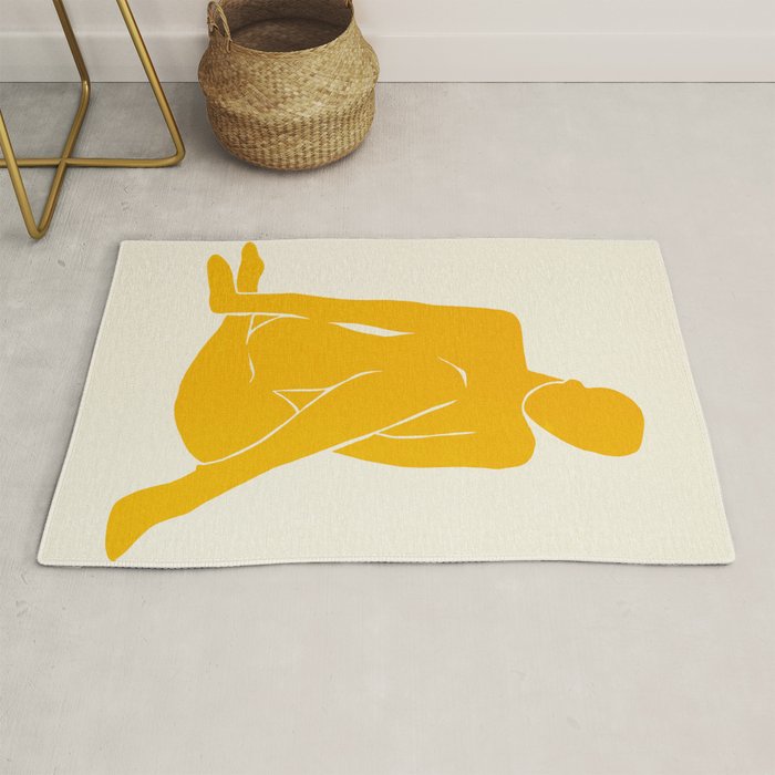 Nude III: Tulip Yellow Edition Rug Gallery Image 1