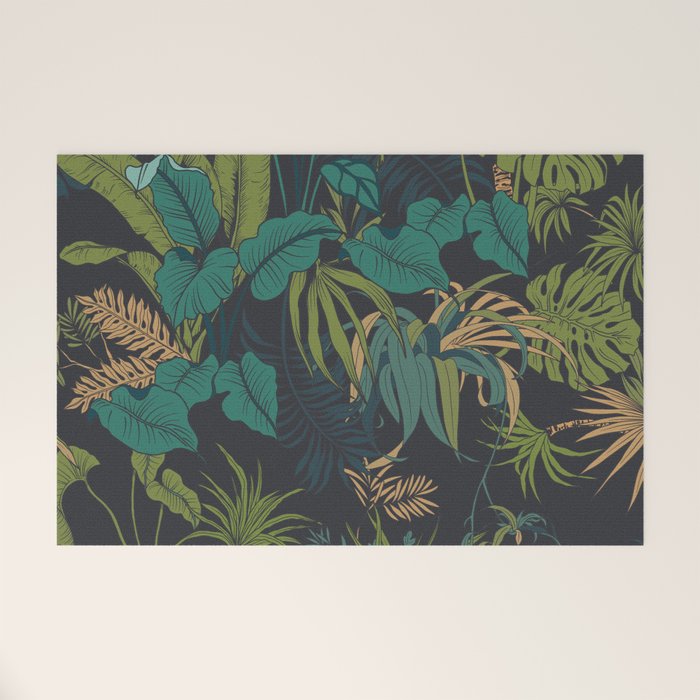 Wild nature night 102 Welcome Mat Gallery Image 1