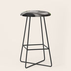collage art / bird 2 Stool Gallery Image 1