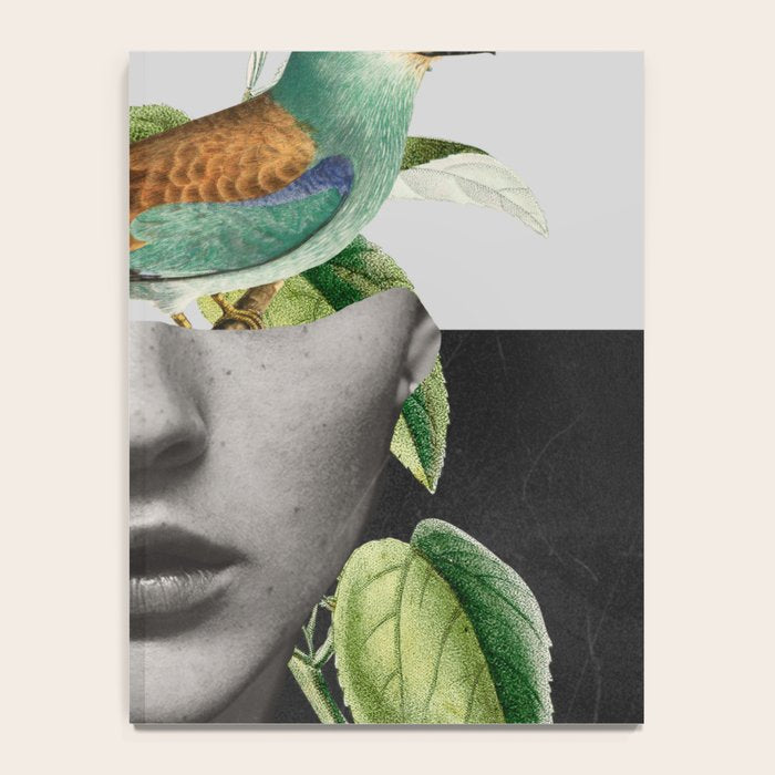 collage art / bird 2 Notebook Gallery Image 4