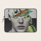 collage art / bird 2 Laptop Sleeve Gallery Image 1