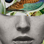 collage art / bird 2 Coffee Mug Gallery Image 2