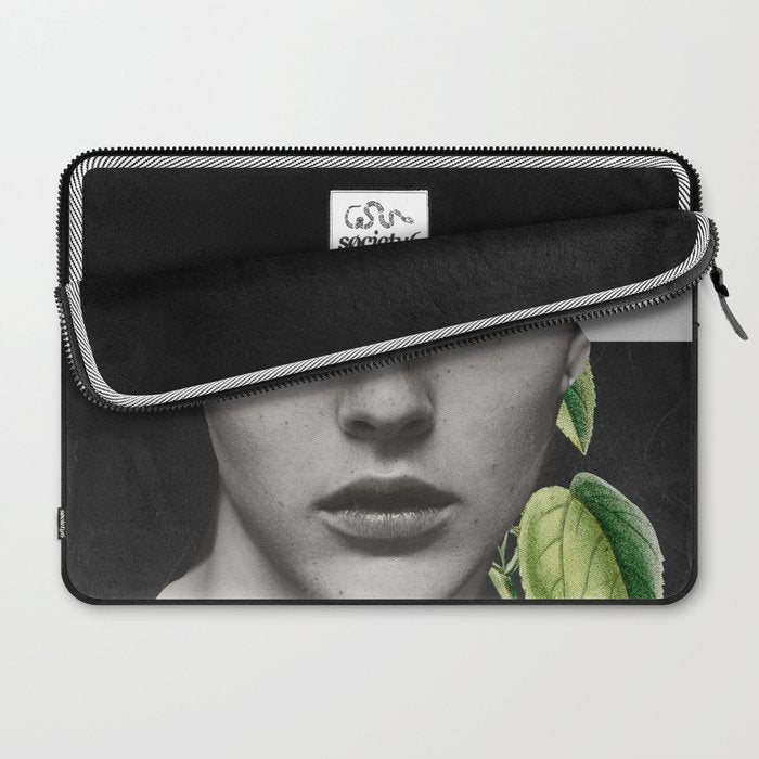collage art / bird 2 Laptop Sleeve Gallery Image 2