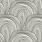 Boho Rainbows in Black and White Coffee Mug Gallery Image 2