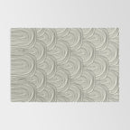 Boho Rainbows in Black and White Rug Gallery Image 2