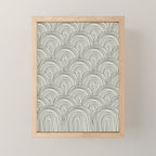 Boho Rainbows in Black and White Mini Art Print Gallery Image 1