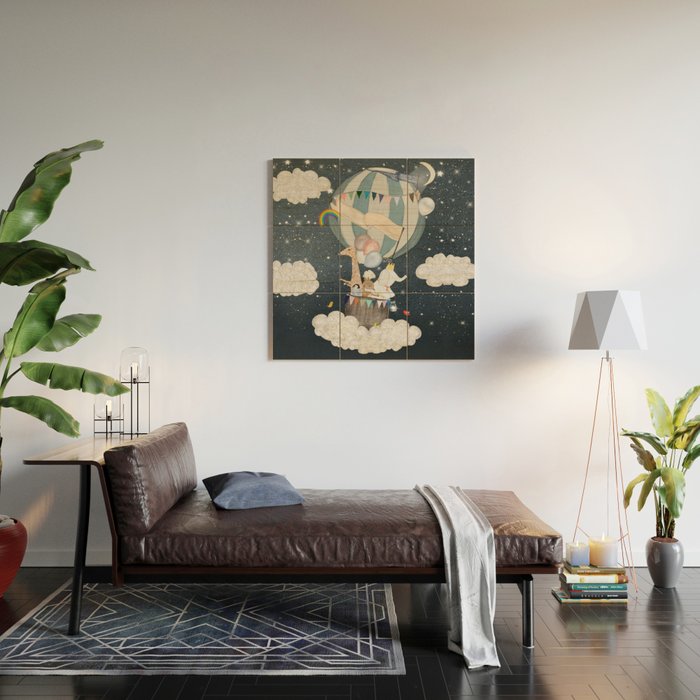 the stars shine for you Wood Wall Art Gallery Image 2