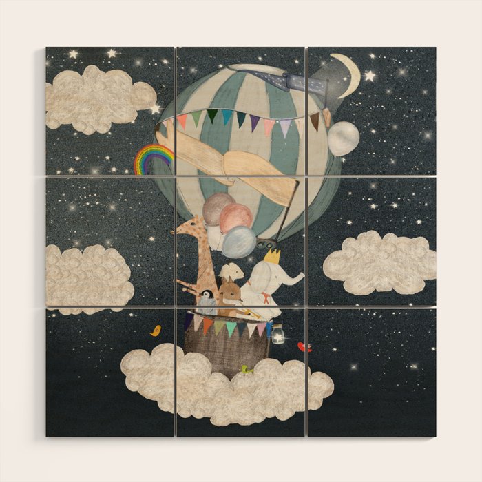 the stars shine for you Wood Wall Art Gallery Image 1