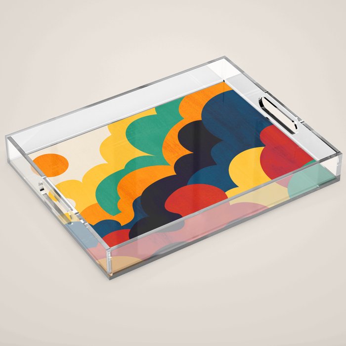 Cloud nine Acrylic Tray Gallery Image 1