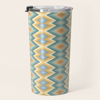 Boho Western Geometric Pattern VI Travel Mug Gallery Image 3