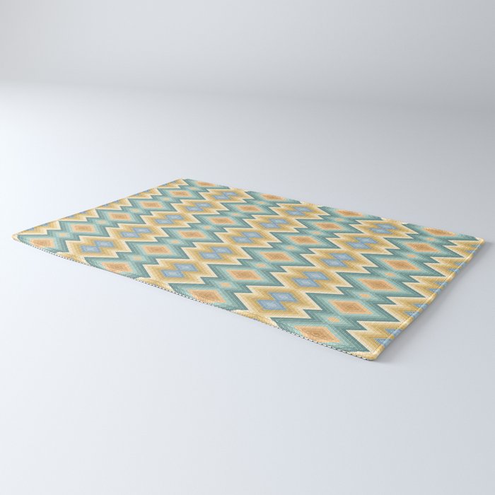 Boho Western Geometric Pattern VI Rug Gallery Image 3