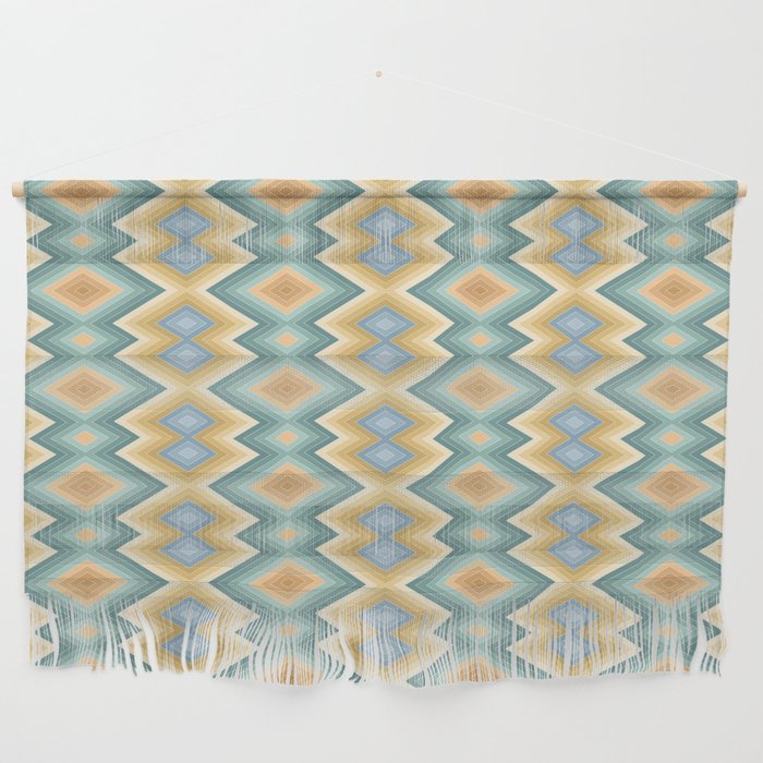 Boho Western Geometric Pattern VI Wall Hanging Gallery Image 1