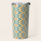 Boho Western Geometric Pattern VI Travel Mug Gallery Image 2