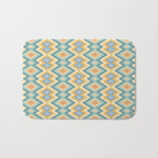 Boho Western Geometric Pattern VI Bath Mat Gallery Image 1