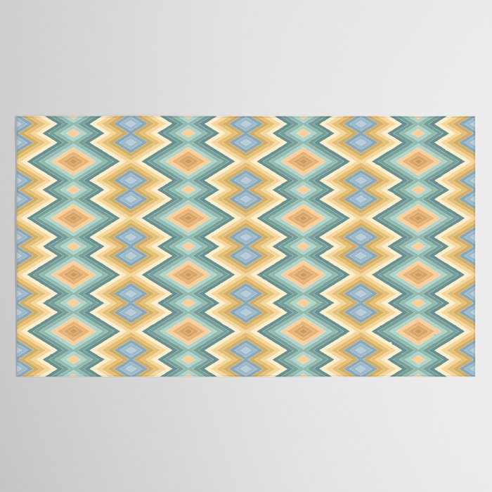 Boho Western Geometric Pattern VI Tablecloth Gallery Image 2