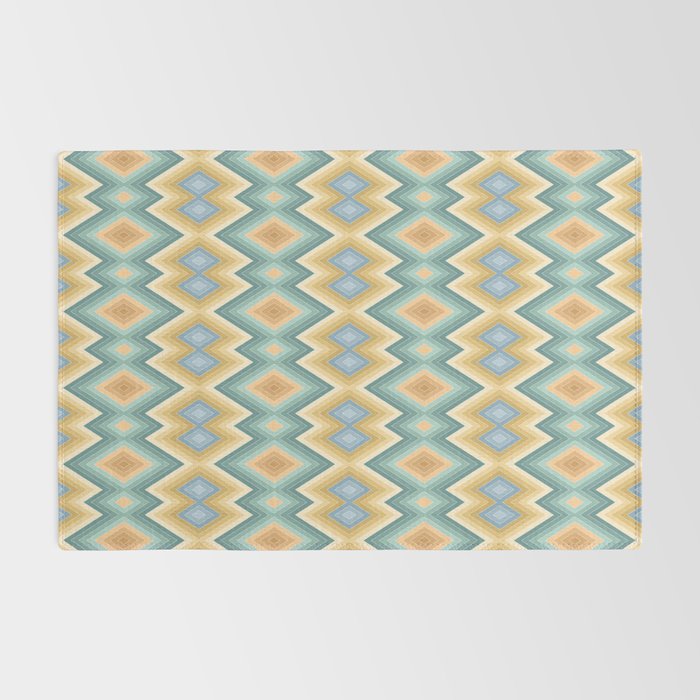 Boho Western Geometric Pattern VI Rug Gallery Image 2