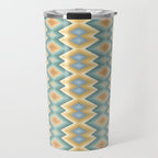 Boho Western Geometric Pattern VI Travel Mug Gallery Image 1